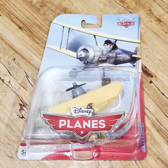 Disney Other - Disney Pixar Planes The World Of  Leadbottom Diecast Airplane